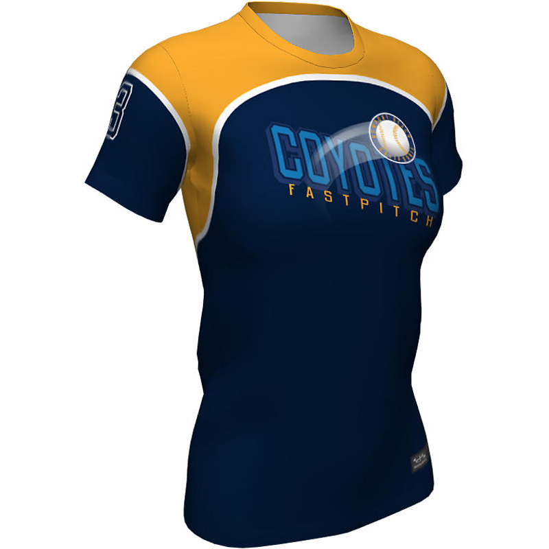 Sublimation Printed Softball Pullover Jersey